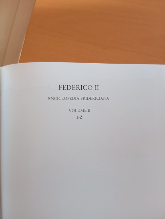 Federico II, volume II, I-Z, Treccani, 2005 | Immagine Gallery 10