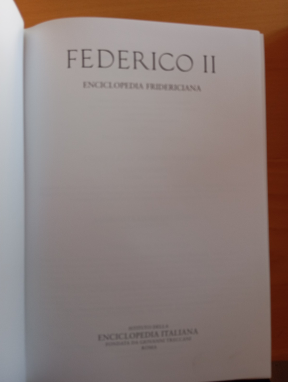 Federico II, volume II, I-Z, Treccani, 2005 | Immagine Gallery 5