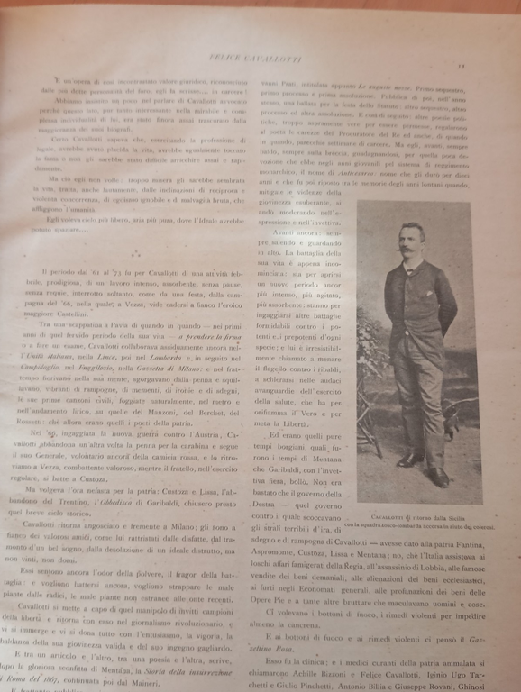 Felice Cavallotti, Arnaldo de Mohr, Carlo Aliprandi, 1899