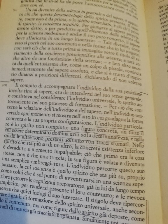 Fenomenologia dello spirito, Hegel, 1996, La Nuova Italia