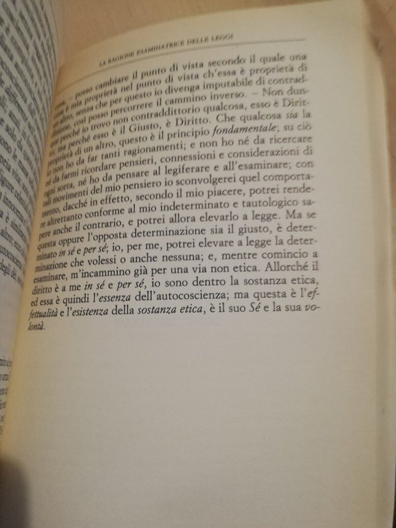 Fenomenologia dello spirito, Hegel, 1996, La Nuova Italia