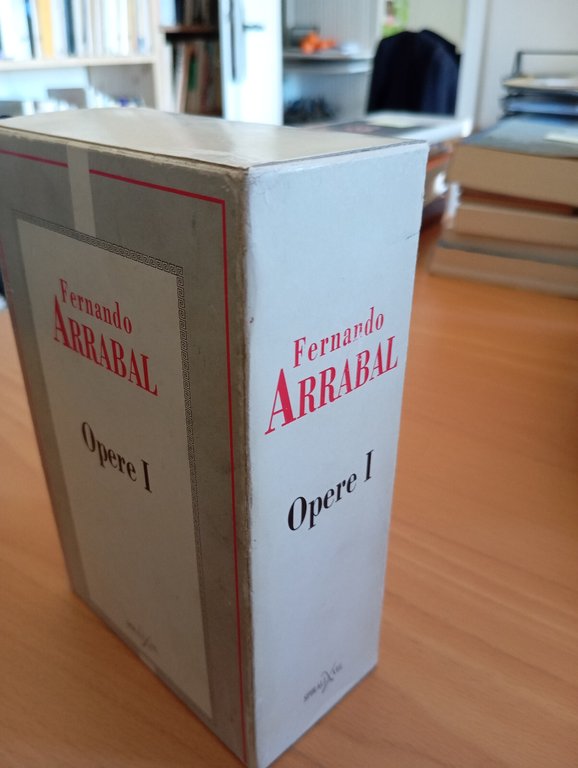 Fernando Arrabal, Opere I, Spirali, 1992