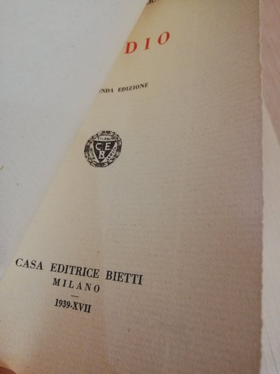 Ferruccio Bernini, Ovidio, Bietti, 1939