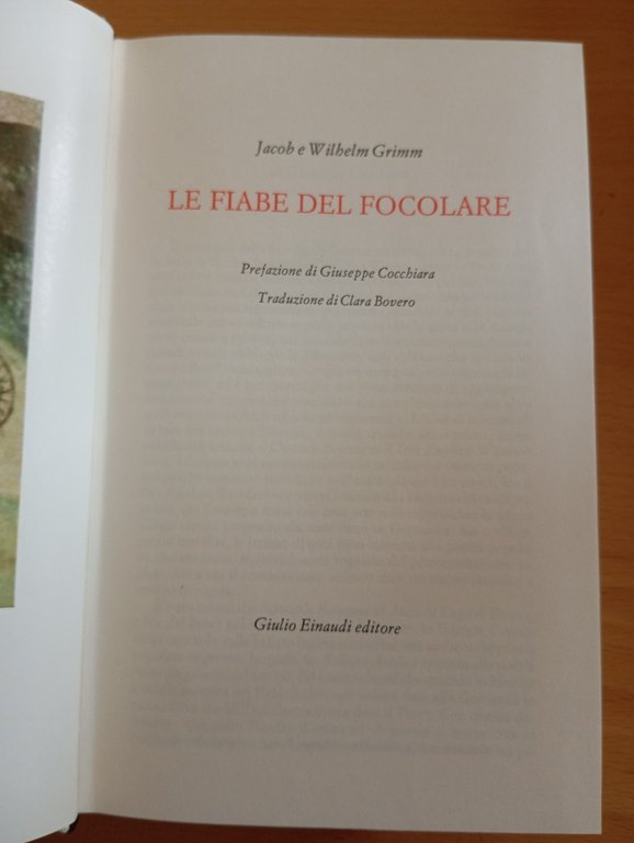 Fiabe del focolare, Jacob e Wilhelm Grimm, Einaudi Millenni, 1972 | Immagine Gallery 8