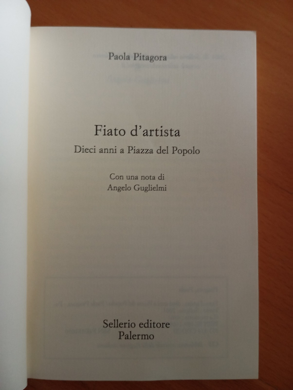 Fiato d'artista. Dieci anni a Piazza del Popolo, Paola Pitagora, … | Immagine Gallery 6