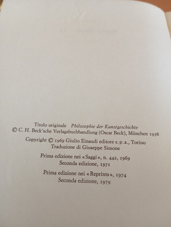 Le teorie dell'arte Tendenze e metodi della critica, Arnold Hauser, …
