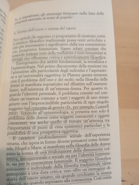 Filosofia delle donne, Pieranna Garavaso, Nicla Vassallo, Laterza, 2007, raro