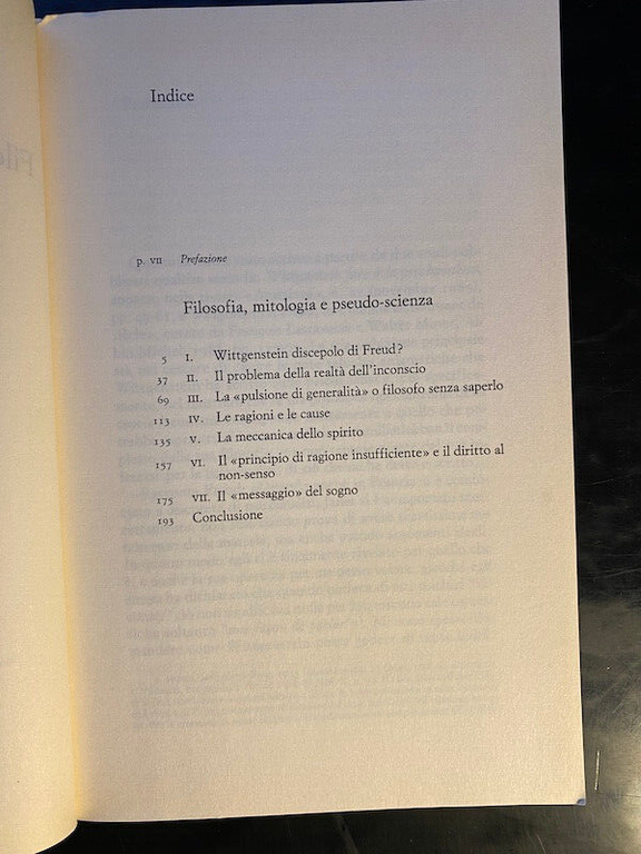 Filosofia, mitologia e pseudo-scienza Wittgenstein Freud Bouveresse 1997 Einaudi