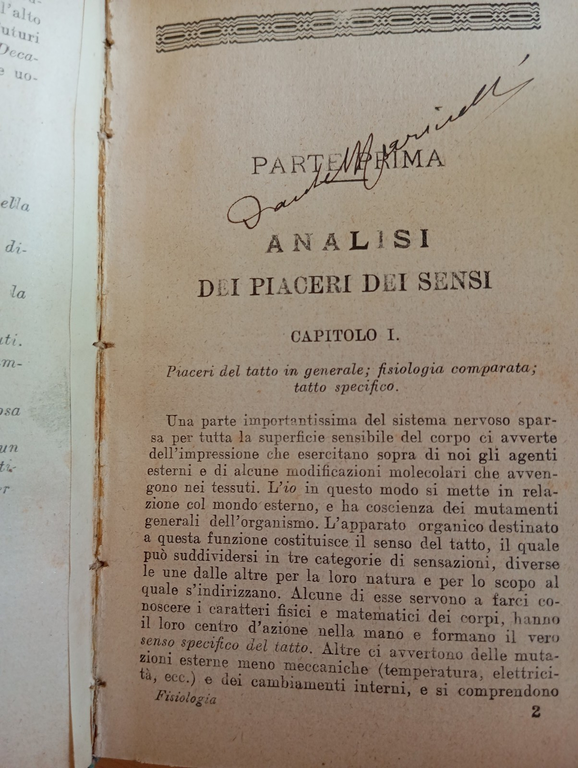 Fisiologia del piacere, Paolo Mantegazza, 1913 | Immagine Gallery 7