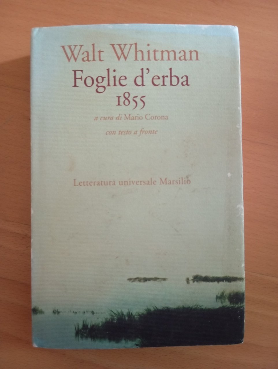 Foglie d'erba 1855, Walt Whitman, Marsilio, 1996 | Immagine principale