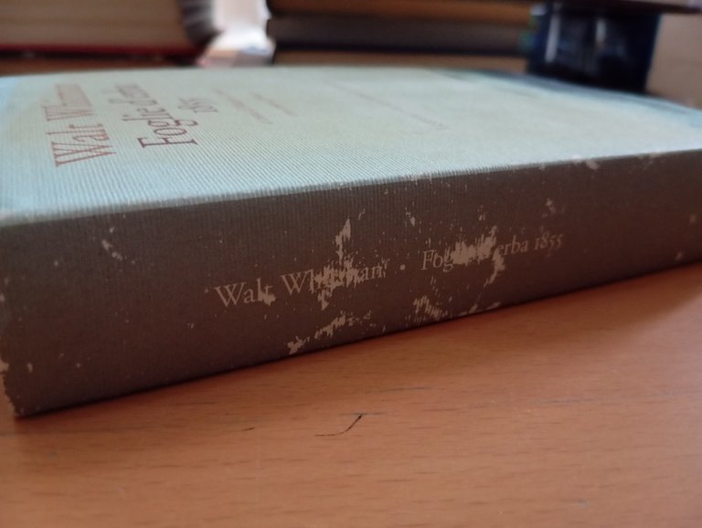 Foglie d'erba 1855, Walt Whitman, Marsilio, 1996 | Immagine Gallery 2