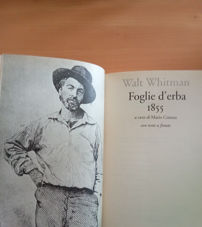 Foglie d'erba 1855, Walt Whitman, Marsilio, 1996 | Immagine Gallery 7