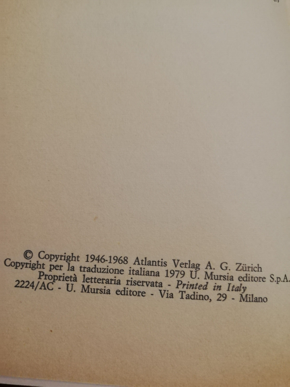 Fondamenti della poetica, Emil Staiger, 1979, Mursia | Immagine Gallery 13