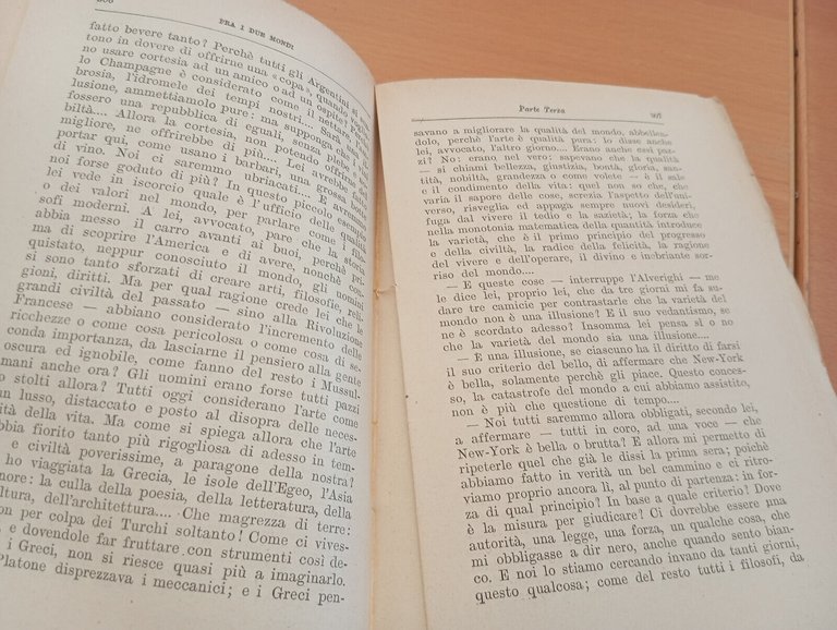 Fra i due mondi, Guglielmo Ferrero, Treves, 1913