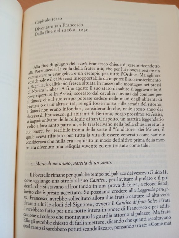 Francesco D'Assisi, André Vauchez, Einaudi, 2010