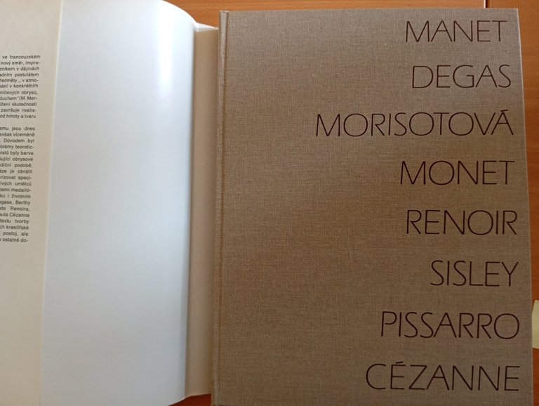 Francouzsti Impresioniste. Kresby. Bohumir Mraz, Odeon, 1984