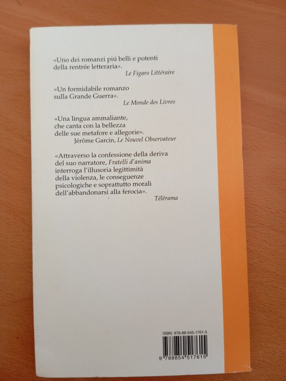 Fratelli d'anima, David Diop, Neri Pozza, 2019