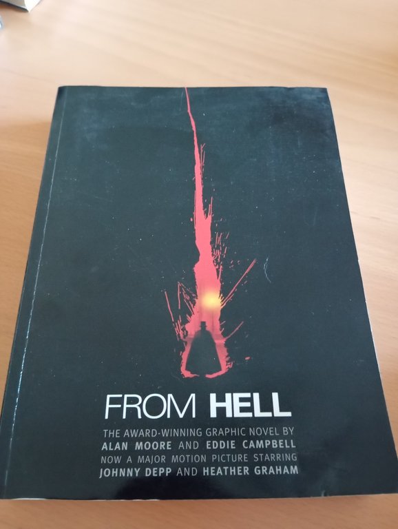From hell, graphic novel, copertina tratta del film, Moore - …