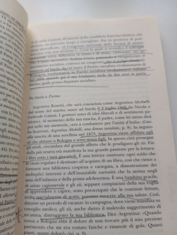 Fuori da un secolare servaggio. Vita di Argentina Altobelli, Nadia …