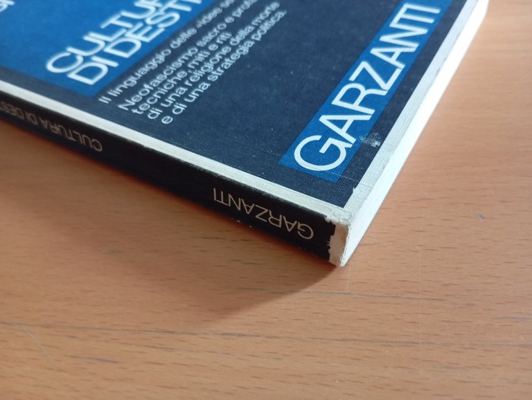 Furio Jesi, Cultura di destra, Garzanti, 1979, prima edizione | Immagine Gallery 3