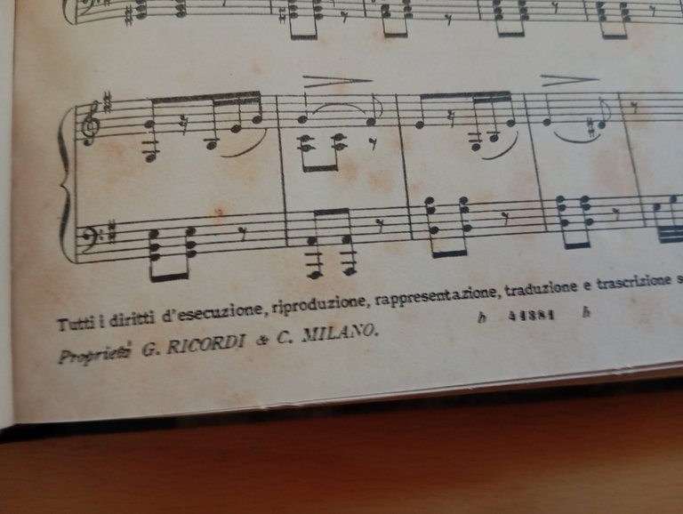 G. Verdi, La forza del destino, spartito pianoforte, Ricordi, 1895? | Immagine Gallery 2