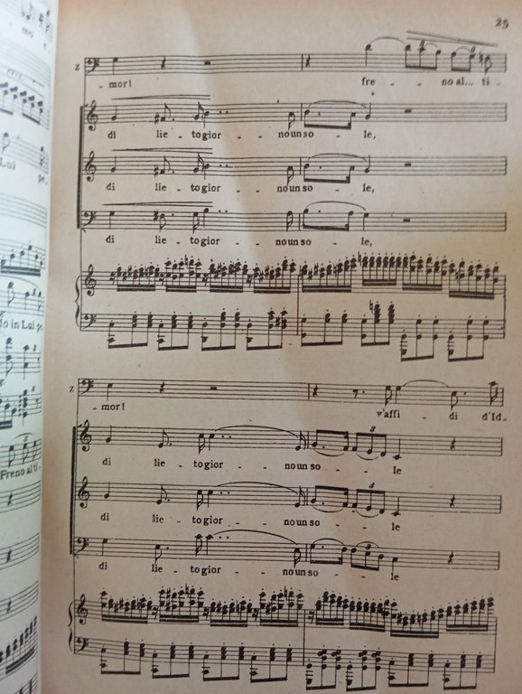 G. Verdi, Nabucodonosor, spartito canto e pianoforte, rllegato, Madella, 1913 | Immagine Gallery 7