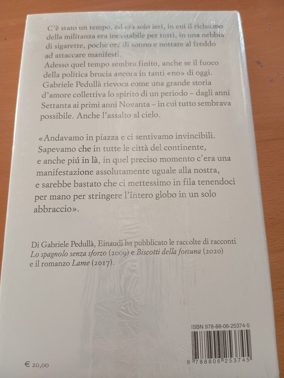 Gabriele Pedullà, Certe sere Pablo, Einaudi, 2024