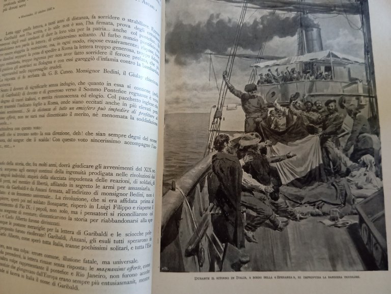 Garibaldi nella sua epopea, Achille Bizzoni, illustrato Matania, Sonzogno, 1932 | Immagine Gallery 9
