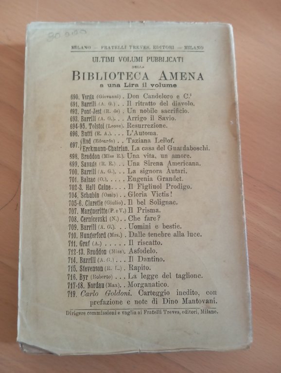 Garlo Goldoni e il Teatro di San Luca a Venezia, …