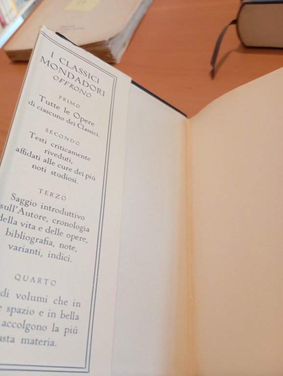 Garlo Goldoni, opere volume VII settimo 7, Con cofanetto, Mondadori …