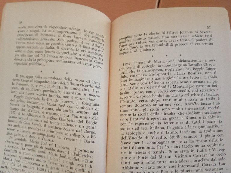 Gente Famosa. Maria josé, Adele Cambria, Longanesi, 1966