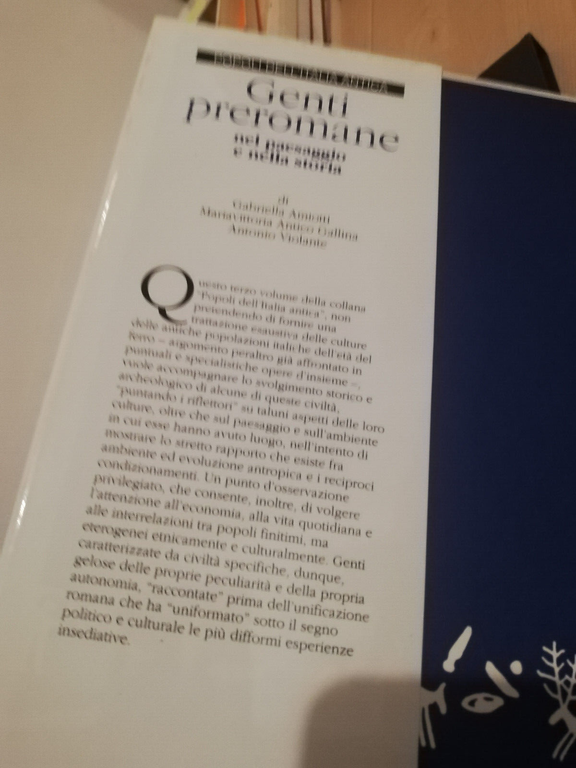 Genti preromane nel paesaggio e nella storia, 1994, Silvana Editrice