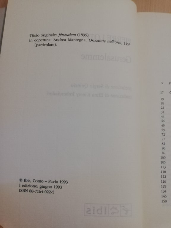 Gerusalemme, Pierre Loti, 1993, Ibis, Prefazione di Sergio Quinzio | Immagine Gallery 10