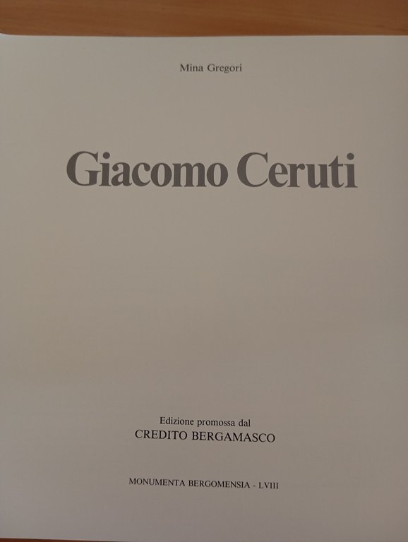 Giacomo Ceruti, Mina Gregori, Credito Bergamasco, 1982 | Immagine Gallery 7