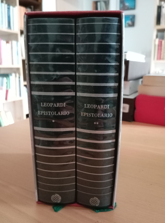 Giacomo Leopardi, Epistolario due volumi Brioschi Landi Bollati Boringhieri 1998 | Immagine Gallery 2