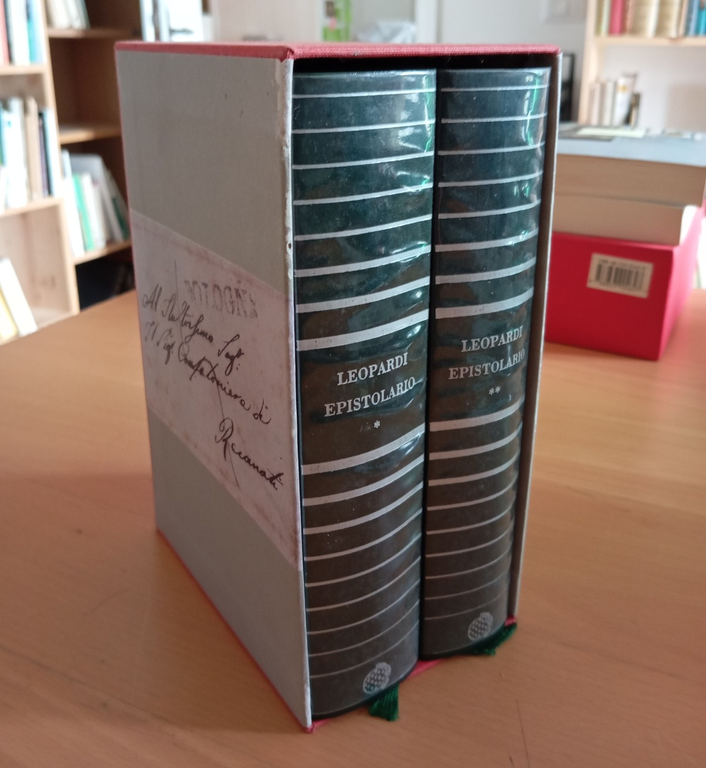 Giacomo Leopardi, Epistolario due volumi Brioschi Landi Bollati Boringhieri 1998 | Immagine Gallery 3