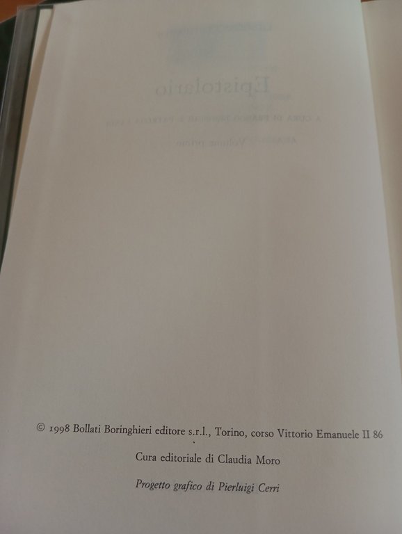Giacomo Leopardi, Epistolario due volumi Brioschi Landi Bollati Boringhieri 1998 | Immagine Gallery 8