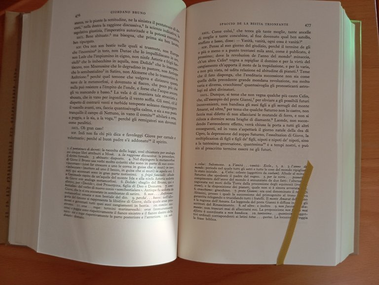 Giordano Bruno, Tommaso Campanella, Opere, Ricciardi 1956, vol. 33, custodia | Immagine Gallery 9