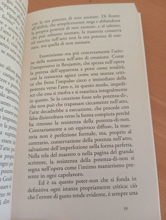 Giorgio Agamben, Creazione e anarchia, Neri Pozza, 2007