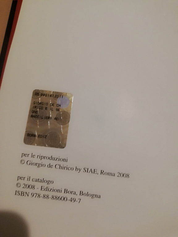 Giorgio De Chirico e il segno, Adriano Baccilieri (testo critico), … | Immagine Gallery 12