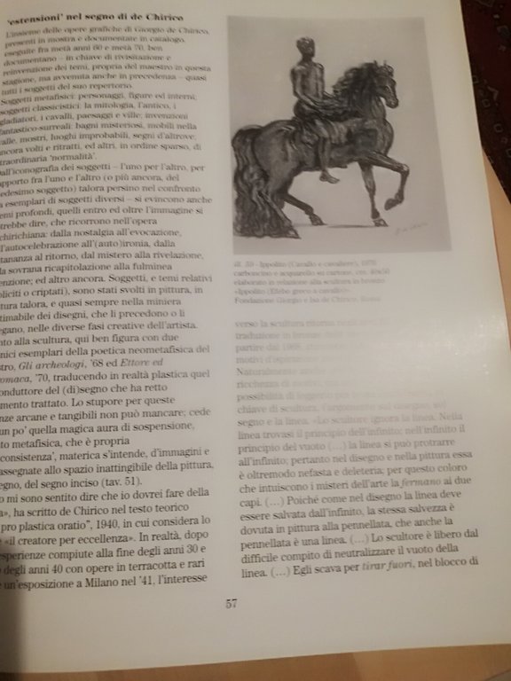 Giorgio De Chirico e il segno, Adriano Baccilieri (testo critico), … | Immagine Gallery 18