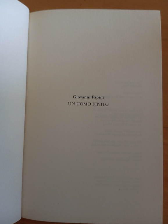 Giovanni Papini, Un uomo finito, Mondadori, collana 900 italiano, 2014 | Immagine Gallery 5