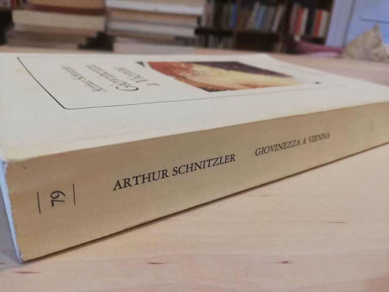 Giovinezza a Vienna, Arthur Schnitzler, Studio Tesi, 1989