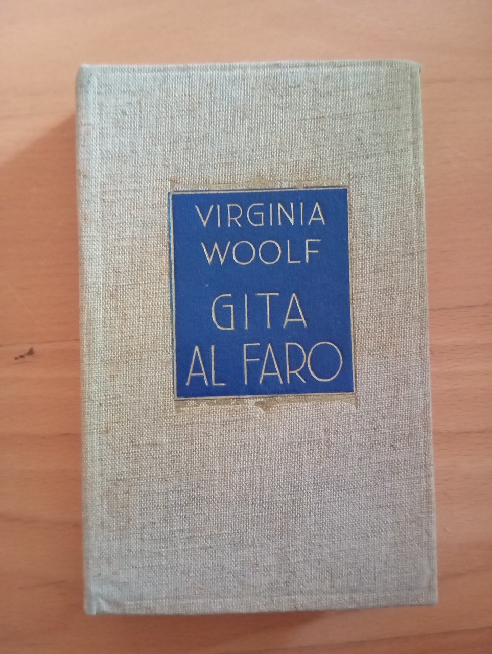 Gita al faro, Virginia Woolf, Fratelli Treves, 1934, prima edizione