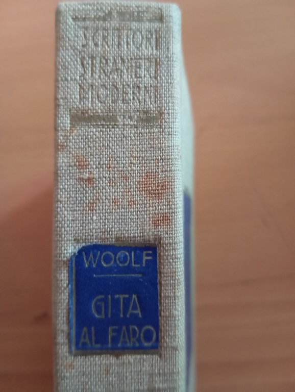 Gita al faro, Virginia Woolf, Fratelli Treves, 1934, prima edizione