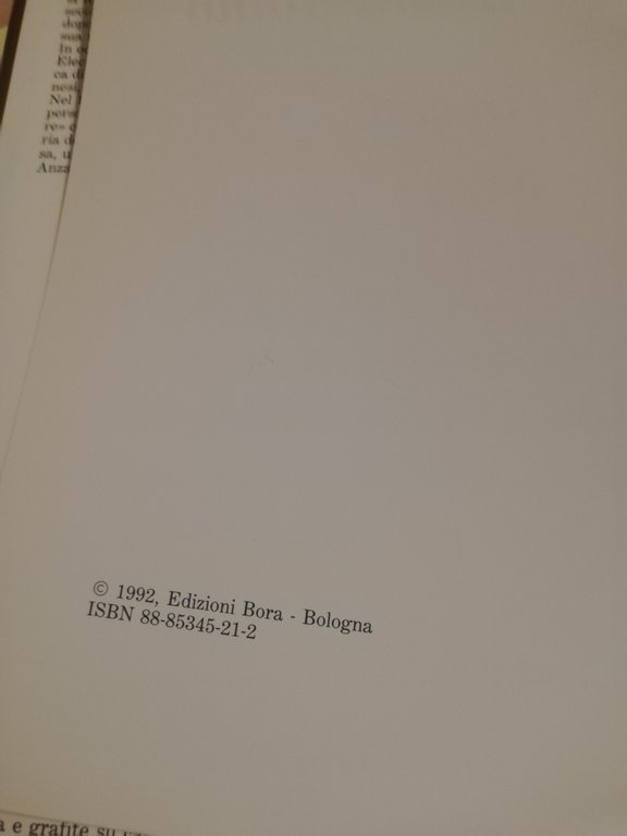 Giuliano Collina. Pittura in forma d'uomo, 1992, Edizioni Bora