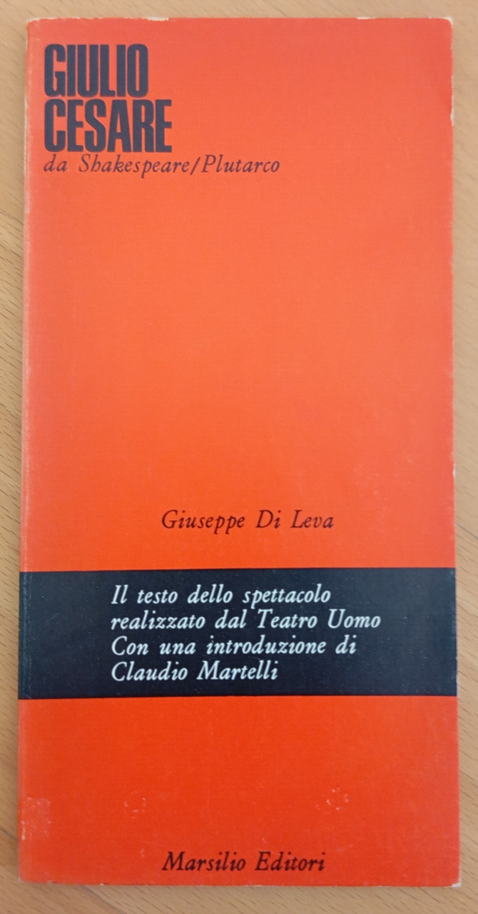 Giulio Cesare, Giuseppe Di Leva, Marsilio, 1974 | Immagine principale
