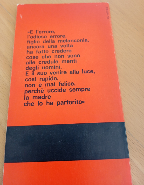 Giulio Cesare, Giuseppe Di Leva, Marsilio, 1974
