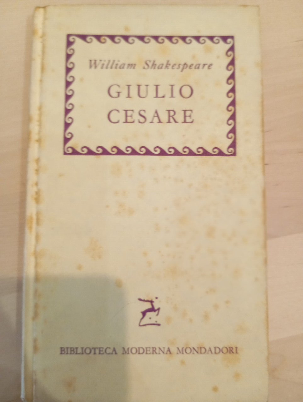 Giulio Cesare, William Shakespeare, BMM Mondadori, 1960