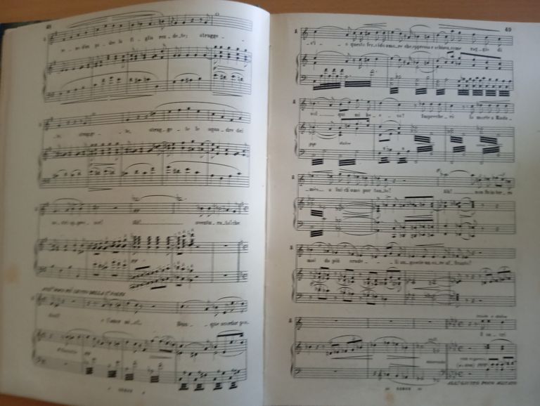 Giuseppe Verdi, Aida, spartito canto e pianoforte, rllegato, Ricordi, 1912? | Immagine Gallery 8